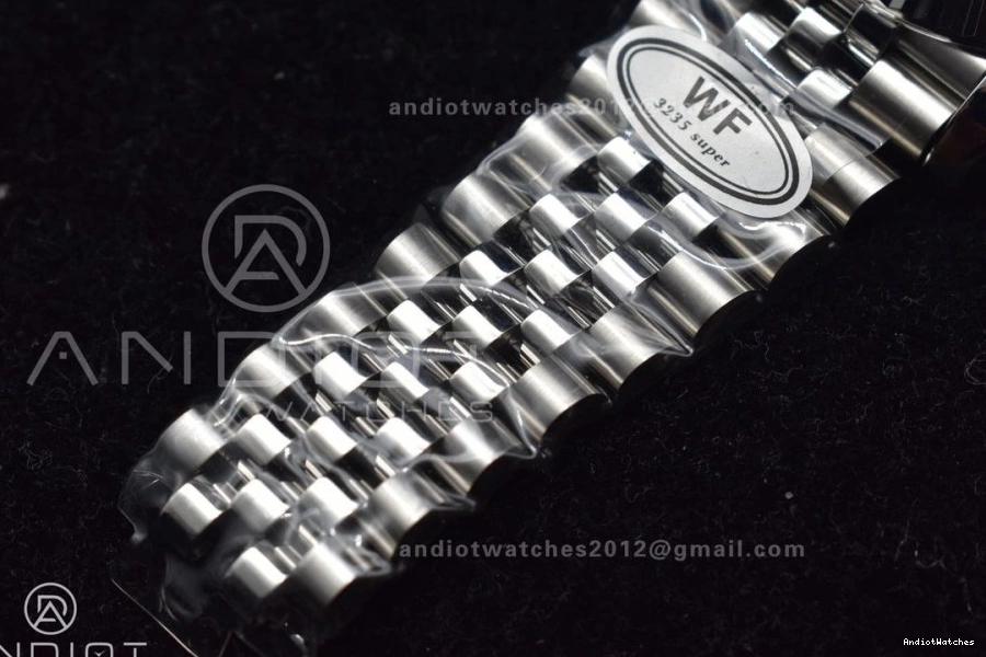 Supportive Stick WF 41 Dial Steel 904L 1:1 SS Bracelet 649 Best A White Jubilee SS Edition Datejust on 0914